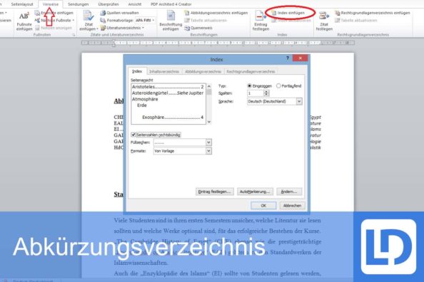 Abkürzungsverzeichnis Abkürzungsverzeichnis